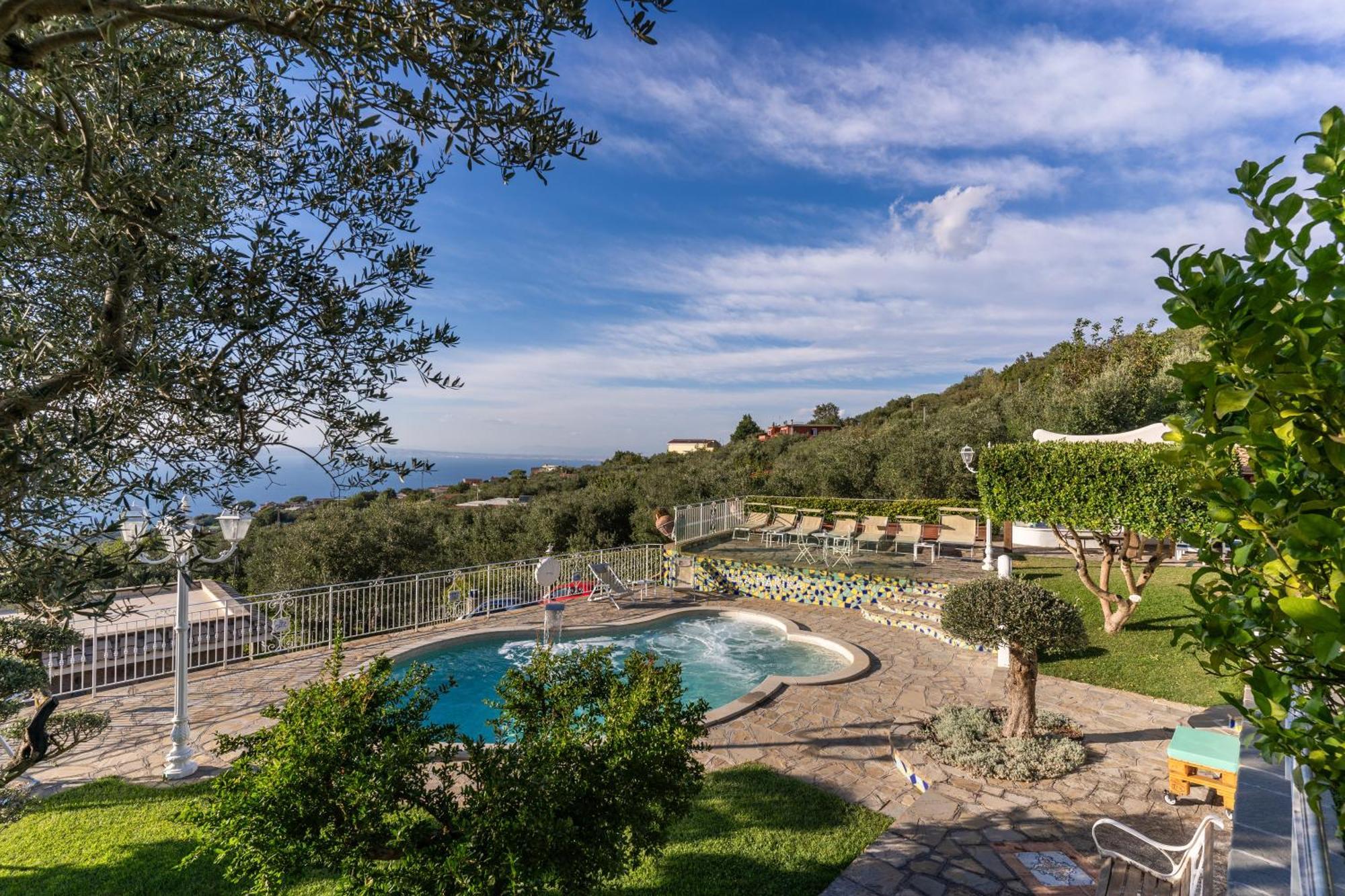Villa Marika - Private Heated Pool Massa Lubrense Zewnętrze zdjęcie
