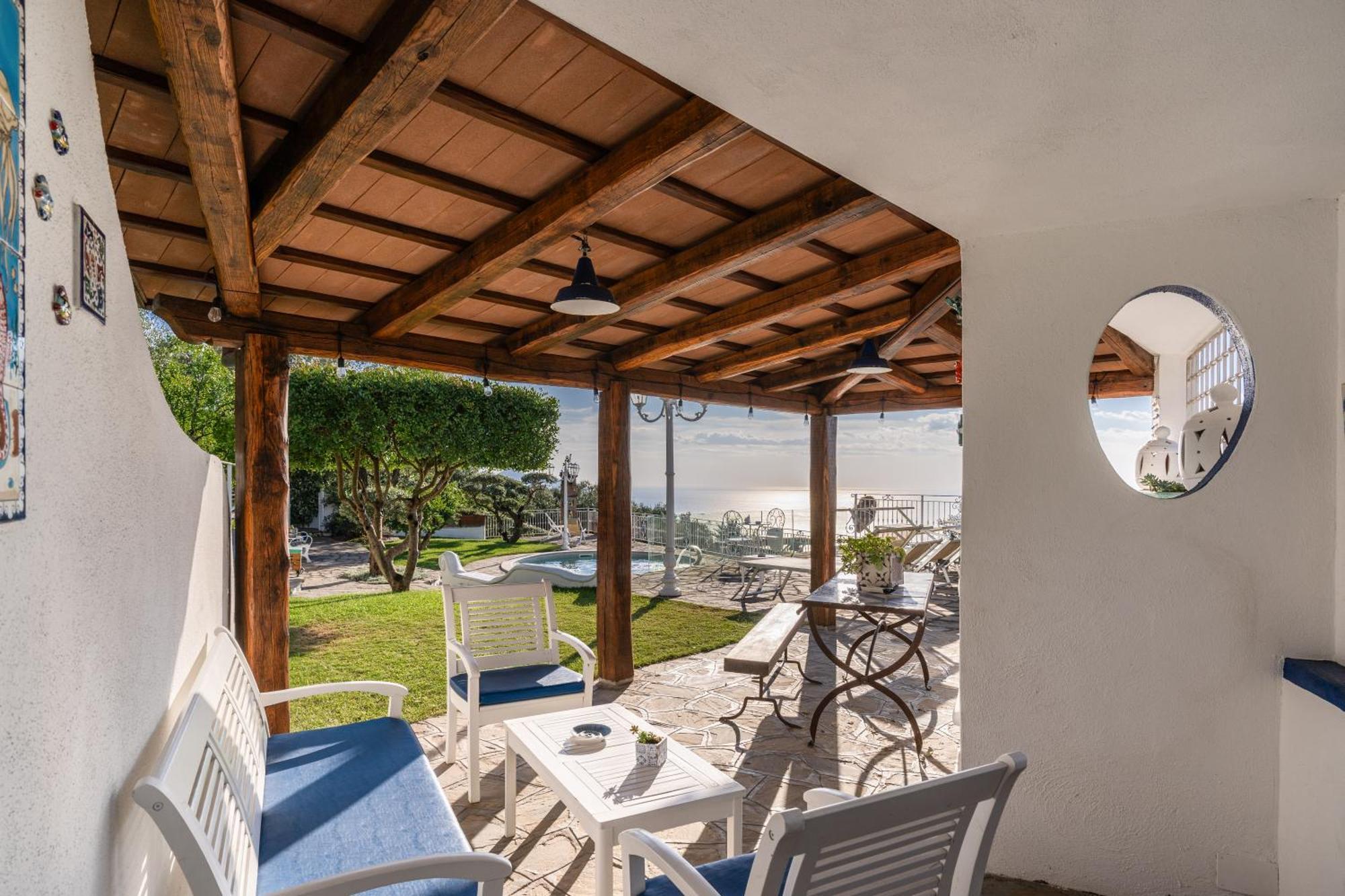 Villa Marika - Private Heated Pool Massa Lubrense Zewnętrze zdjęcie