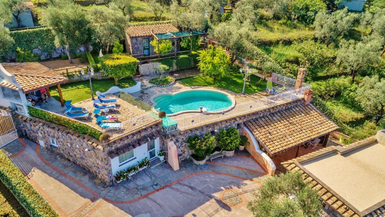 Villa Marika - Private Heated Pool Massa Lubrense Zewnętrze zdjęcie